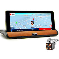6.86"IPS 3G Android Dash Camera FHD 1080P Car DVR GPS Navigation Bluetooth Dual Lens Car Video Recorder Remote monitor