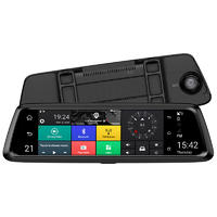 Car DVR GPS Navigator Camera 3G /4G 10"Android Stream Media Rear View Mirror FHD 1080P GPS Mirror GPS Dash Cam Recorder