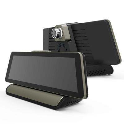 GPS Car Navigation 9.88 inch Android 5.0 1600*400 HD 1080P 3G with Camera Car GPS with WIFI DVR G-SENSOR with Bluetooth
